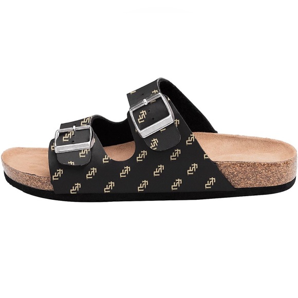 FOCO FSU Double Buckle Sandals Size M (7-8) NWOT - Picture 2 of 8